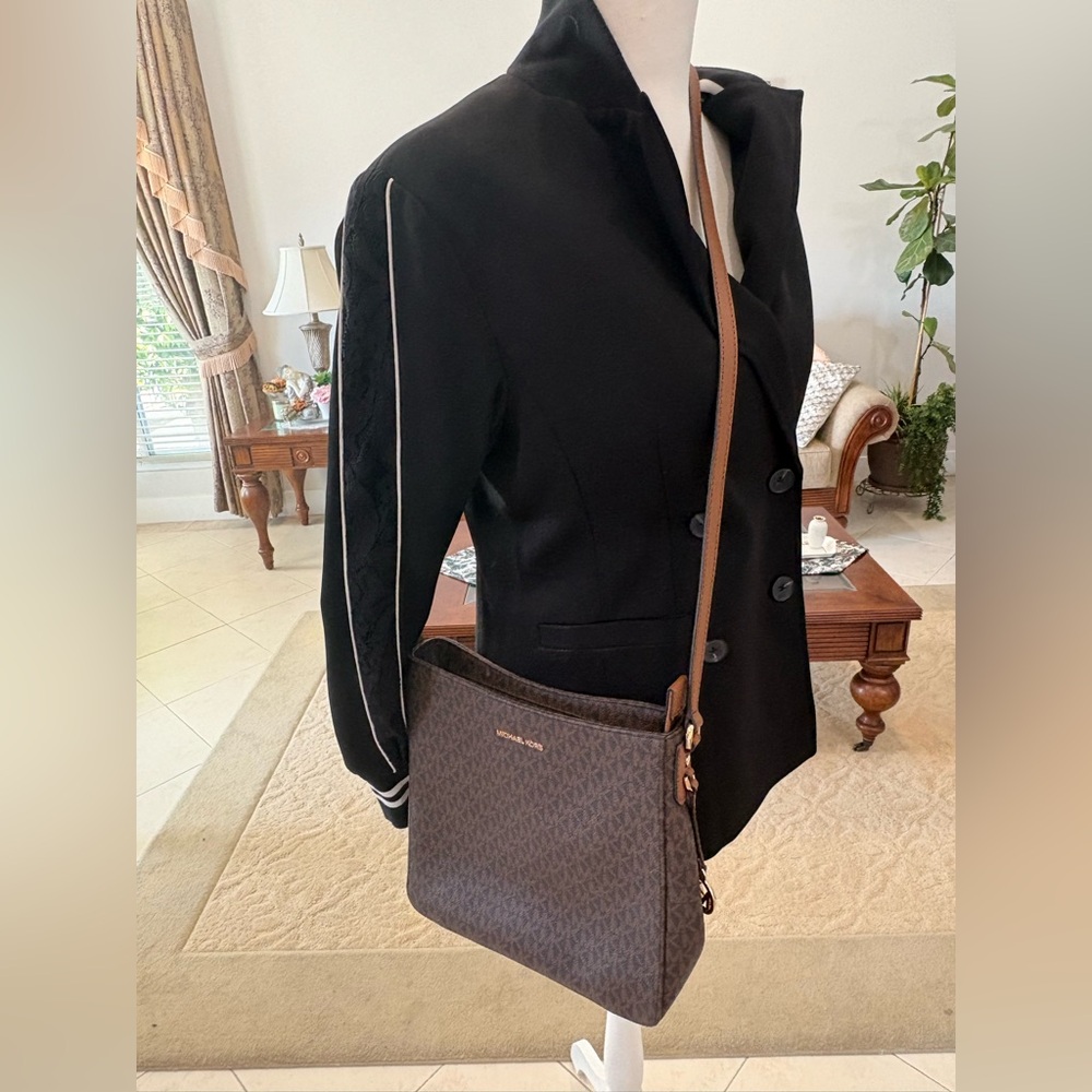 Michael Kors Dark Brown Crossbody Bag